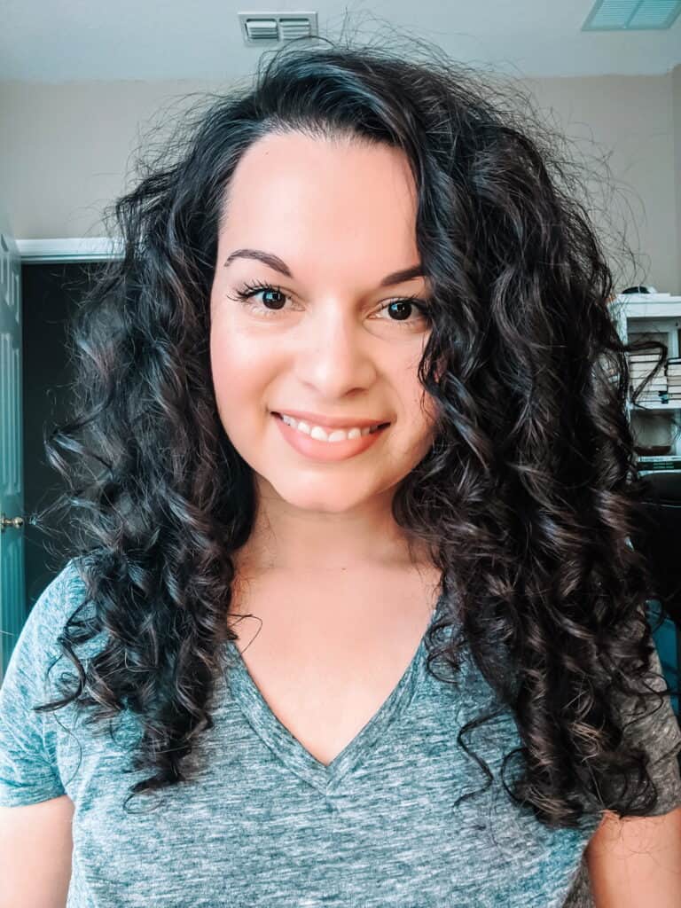 curly hair refresh