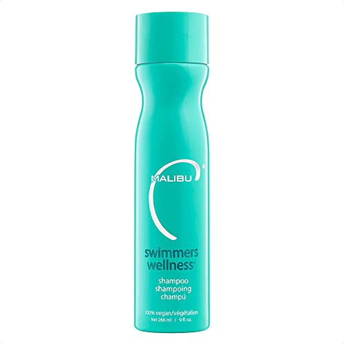 Malibu C Swimmers Wellness Shampoo - Preserve Hair Against Chlorine & Ocean Damage