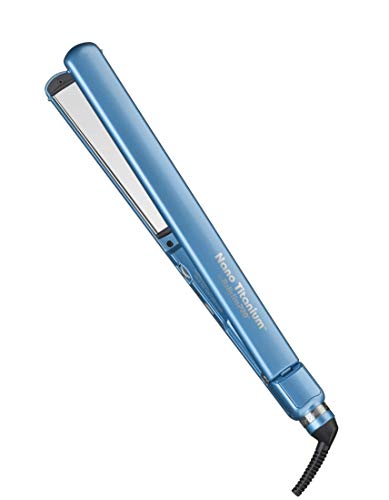 BaBylissPRO Flat Iron Hair Straightener, 1 Inch Nano Titanium,