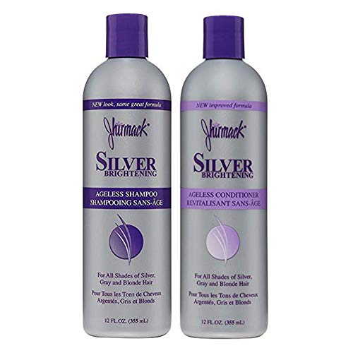 jhirmack Silver Brightening Purple Shampoo and Conditioner Set