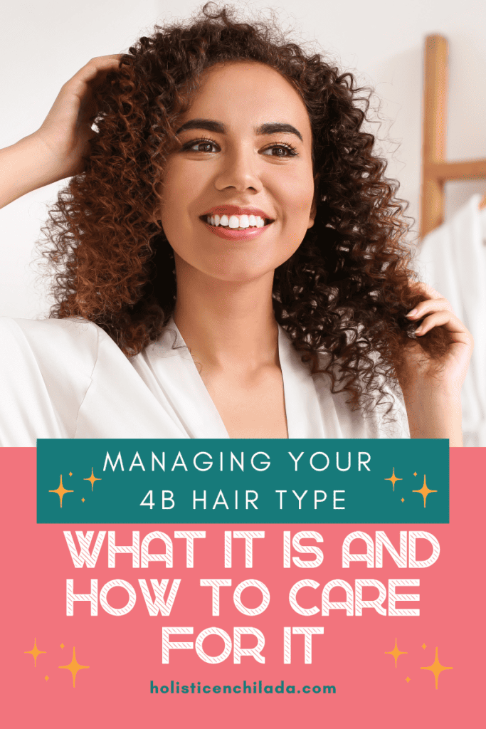 4B hair type pin image