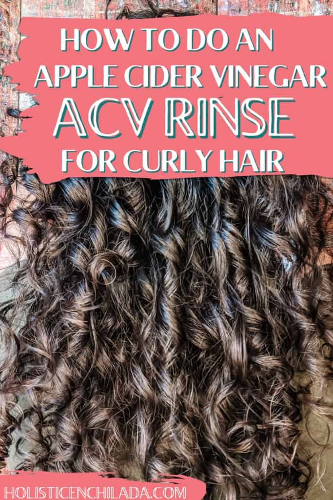 how to do an acv rinse for curly hair pin 