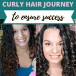 why how track curly hair journal