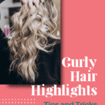 Curly Hair Highlights pin image