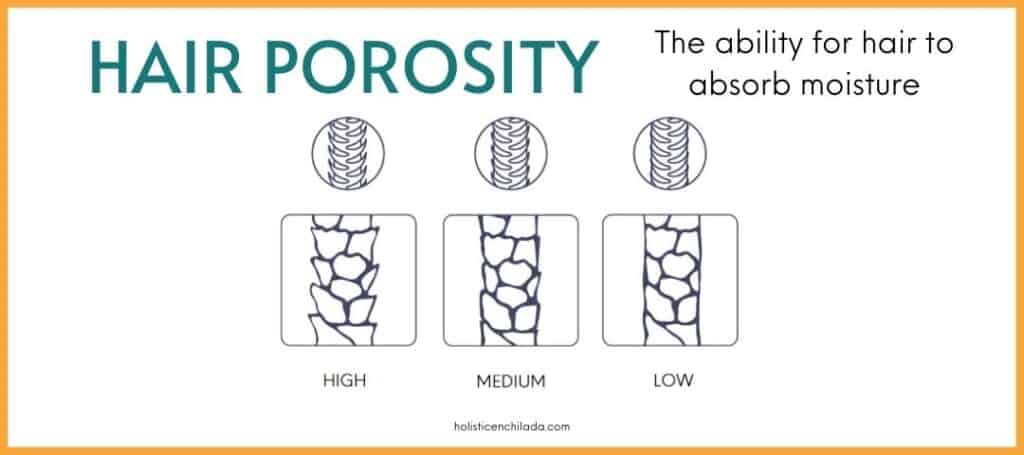 hair porosity chart