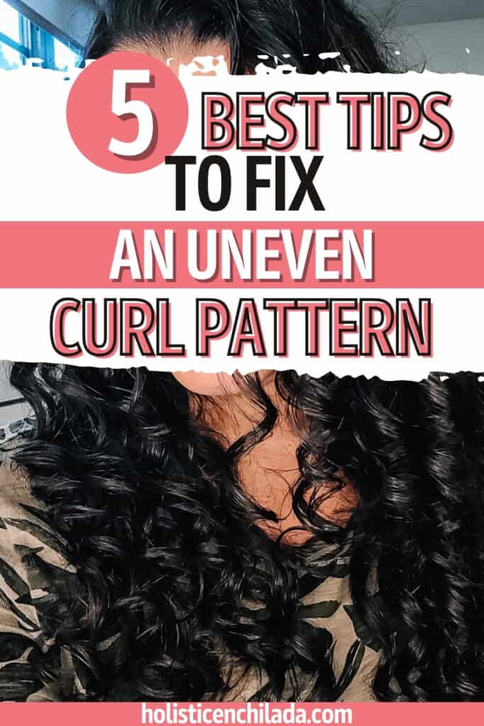 5 tips to fix an uneven curl pattern